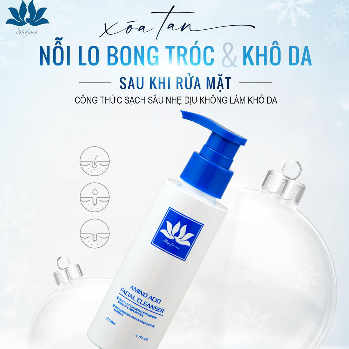 Sữa rửa mặt Shafana