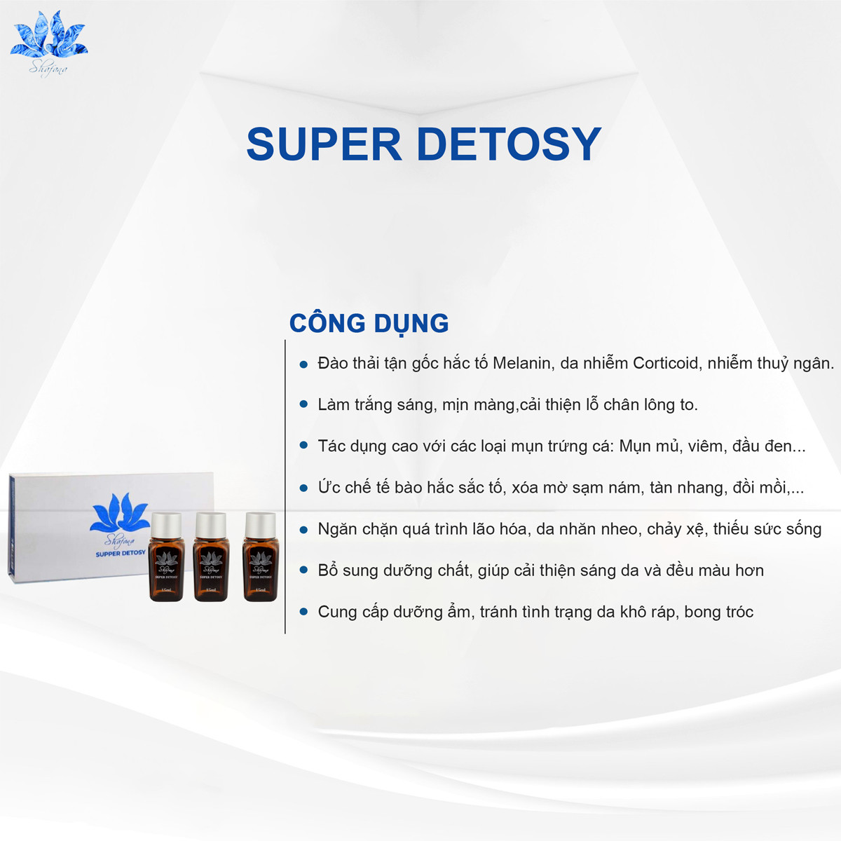 Công dụng đào thải super detosy
